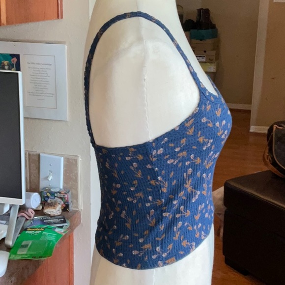 Free People Navy Combo One of the Girls Tank in Size S, NWT - Picture 4 of 11